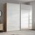Rauch Beluga Extra 226cm 2 Door Sliding Wardrobe with Mirror - Artisan Oak and White High Gloss