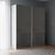 Rauch Beluga Extra 137cm 2 Door Sliding Wardrobe - Alpine White and Basalt Glass