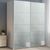 Rauch Beluga Extra 181cm 2 Door Sliding Wardrobe - Alpine White and Silk Grey Glass