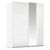 Rauch Miramar Type-1 181cm 2 Door Sliding Wardrobe with Mirror - Alpine White and Crystal White Glass