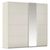 Rauch Miramar Type-1 226cm 2 Door Sliding Wardrobe with Mirror - Champagne and Champagne Glass