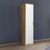 Rauch Celle Super 47cm 1 LH Door Wardrobe - Artisan Oak and Alpine White