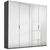 Rauch Miramar Type-5 201cm 4 Door Mirrored Wardrobe - Graphite