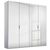 Rauch Miramar Type-5 201cm 4 Door Mirrored Wardrobe - Silk Grey