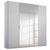 Rauch Miramar Type-5 201cm 4 Door Wardrobe with Mirror - Silk Grey and Silk Grey Glass