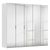 Rauch Miramar Type-5 251cm 5 Door Mirrored Wardrobe - Silk Grey