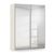 Rauch Miramar Type-3 181cm 2 Door Mirrored Sliding Wardrobe - Champagne