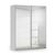 Rauch Miramar Type-3 181cm 2 Door Mirrored Sliding Wardrobe - Silk Grey