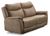 Arizona Caramel Fabric 2 Seater Sofa