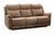 Arizona Caramel Fabric 3 Seater Electric Recliner Sofa