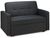 Otto Grey Fabric Small Pull-Out Sofa Bed - 2 Seater