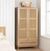 Croxley Oak and Rattan 2 Door Wardrobe - 1 Drawer