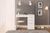 Ava White 5 Drawer Single Dressing Table