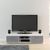 Edgeware White and Grey 2 Door TV Unit