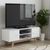 Shard White and Oak 2 Door TV Unit