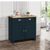 Highgate Navy Blue Painted Small 2 Door Sideboard