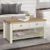 Highgate Cream Painted 2 Drawer Coffee Table