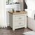 Highgate Cream Painted 2 Drawer Bedside Cabinet