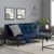 Aurora Midnight Blue Fabric Sofa Bed