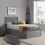 Phoenix Stone Grey Ottoman Storage Bed - Sizes Available