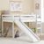 Frankie Kids White Wood Midi Sleeper Bed
