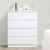 Oslo White 4 Drawer Chest