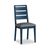 2 x Marlow Blue Ladder Back Dining Chair