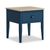 Marlow Blue 1 Drawer Lamp Table