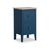 Marlow Blue 2 Drawer Narrow Bedside Cabinet