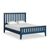 Marlow Blue 4ft 6in Double Slatted Bed