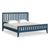 Marlow Blue 6ft Queen Size Slatted Bed