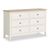 Marlow White 6 Drawer Wide Chest