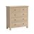 Modern Country Oak 2+3 Drawer Chest