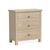 Modern Country Oak 3 Drawer Chest