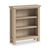 Modern Country Oak Low Bookcase