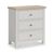 Modern Grey Painted 3 Drawer Chest