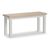 Modern Grey Painted Dining Bench