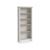 Modern Grey Painted Large Bookcase