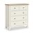 Modern White Painted 2+3 Drawer Chest
