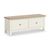 Modern White Painted Storage Large Bench