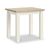 Modern White Painted 2 Seater Bistro Dining Table - 80cm
