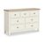 Modern White Painted 3+4 Drawer Wide Chest
