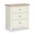 Modern White Painted 3 Drawer Chest