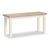Modern White Painted Dining Bench