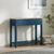 Marlow Blue 2 Drawer Console Table