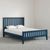 Marlow Blue 5ft King Size Slatted Bed