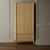 Paris Oak 2 Door 1 Drawer Wardrobe