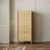 Paris Oak 5 Drawer Tallboy Chest