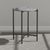 Marmora Grey Marble Round Side Table