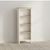 Marlow White Slim Bookcase